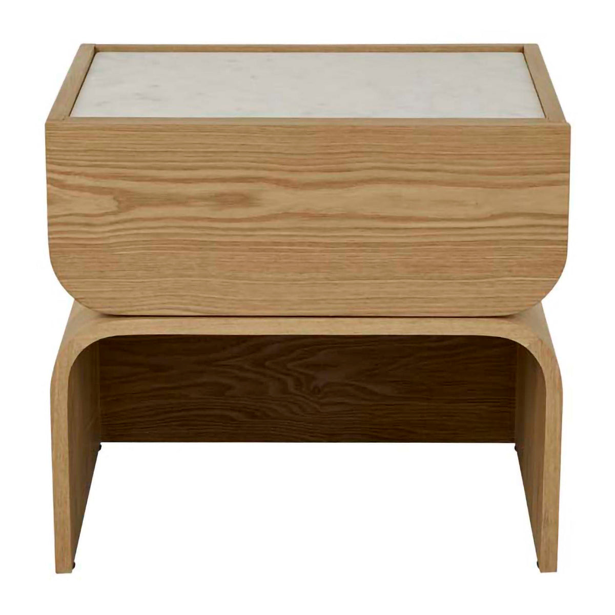 Artie Arc Marble Bedside