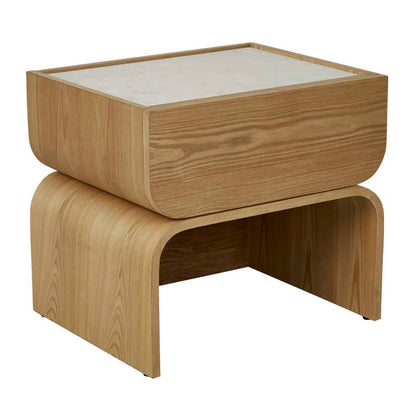 Artie Arc Marble Bedside