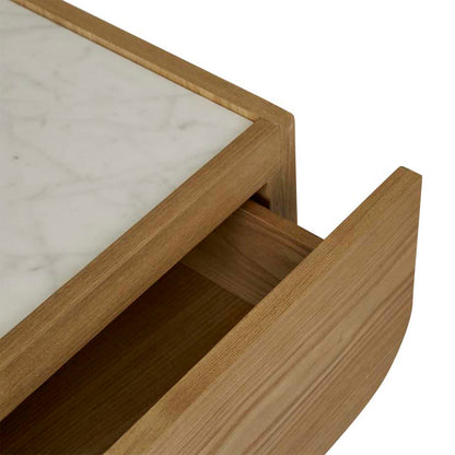 Artie Arc Marble Bedside