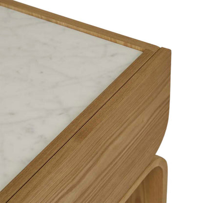 Artie Arc Marble Bedside