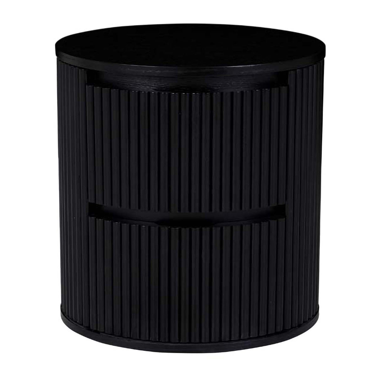 Benjamin Ripple Round Bedside Table