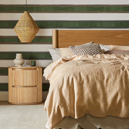 Benjamin Ripple Round Bedside Table