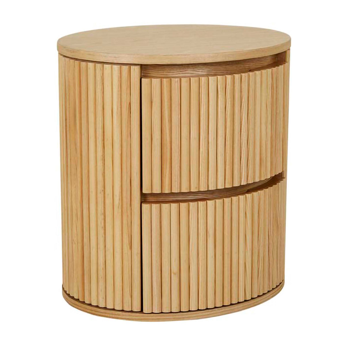 Benjamin Ripple Round Bedside Table