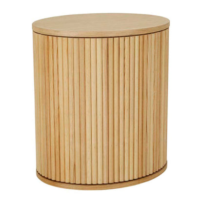 Benjamin Ripple Round Bedside Table