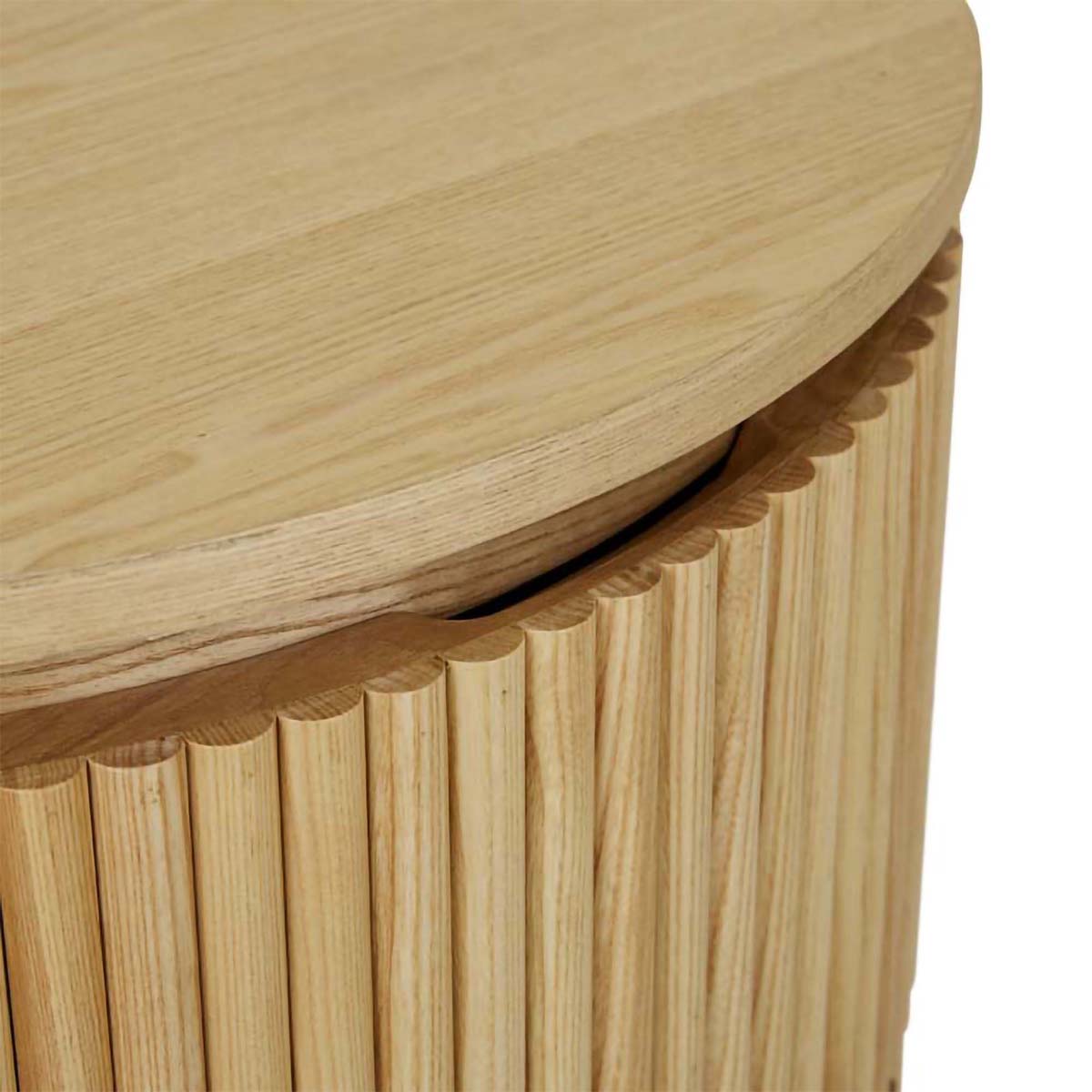 Benjamin Ripple Round Bedside Table