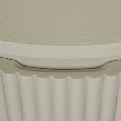 Benjamin Ripple Round Bedside Table