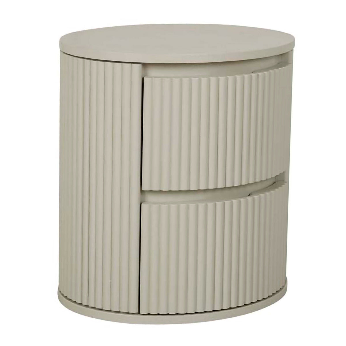 Benjamin Ripple Round Bedside Table