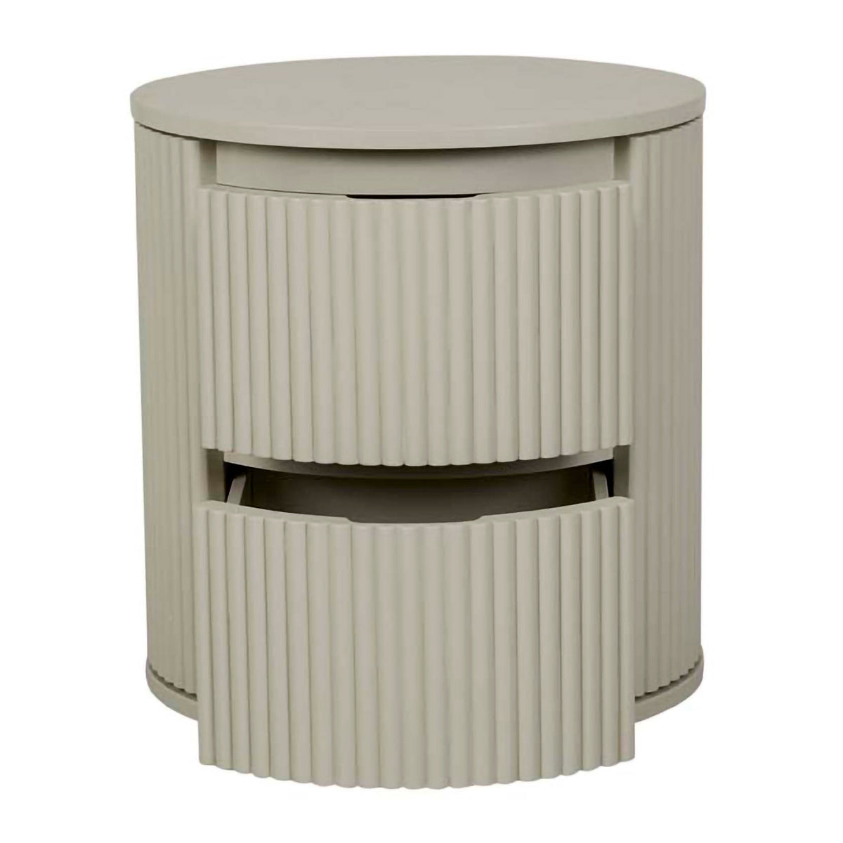 Benjamin Ripple Round Bedside Table