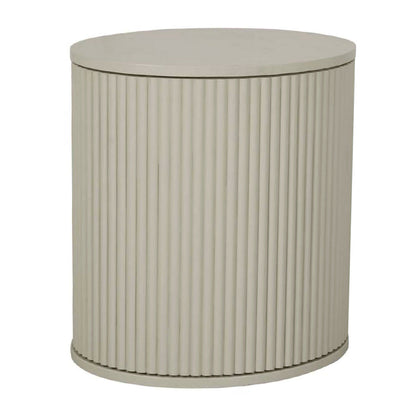 Benjamin Ripple Round Bedside Table