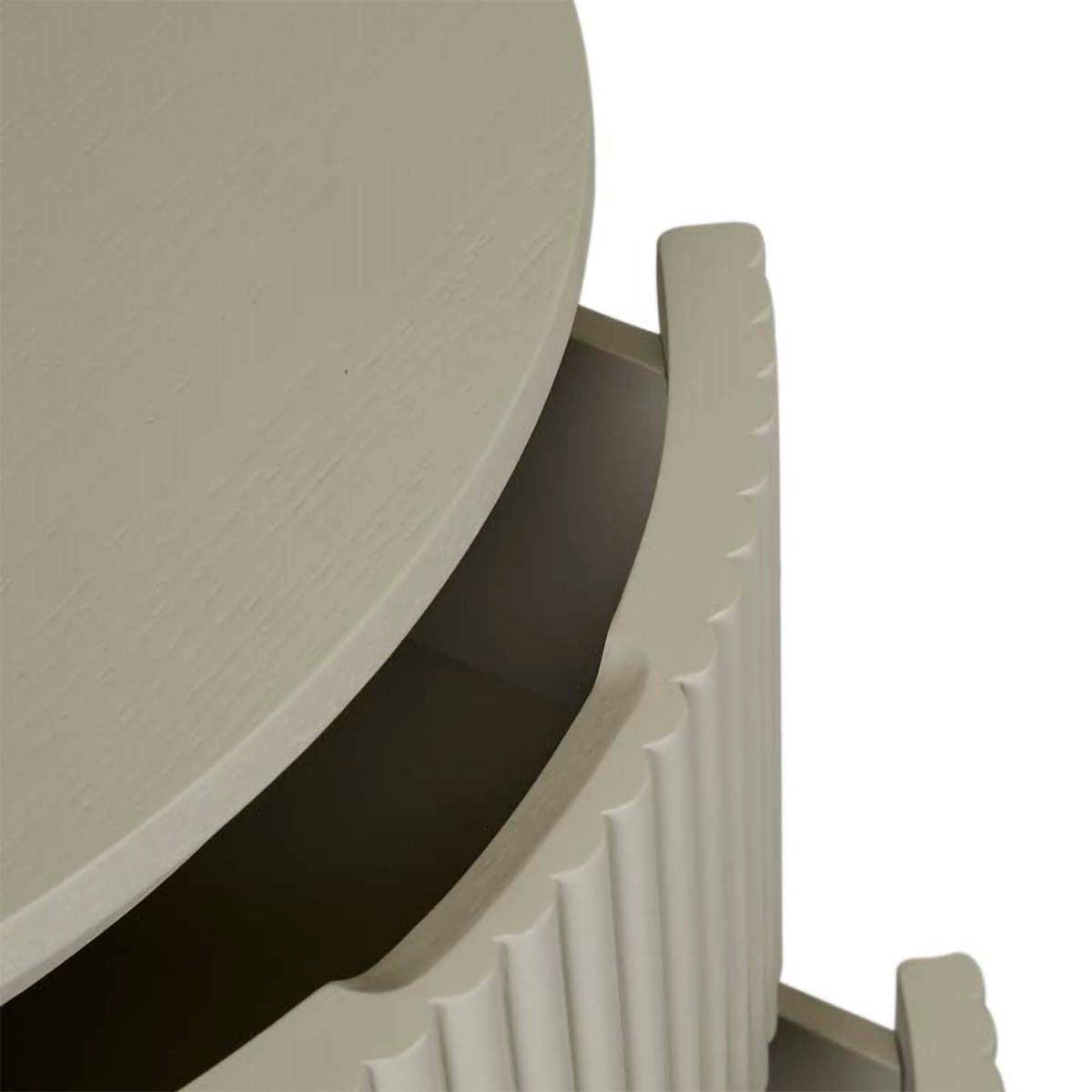 Benjamin Ripple Round Bedside Table