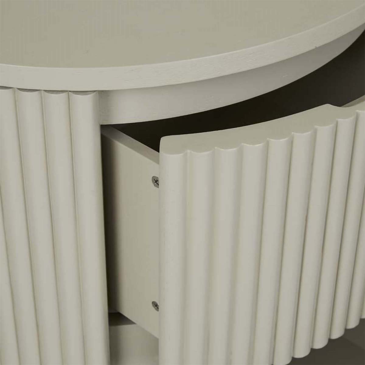 Benjamin Ripple Round Bedside Table