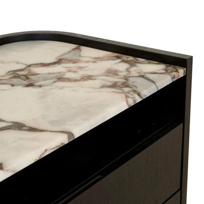 Elsie 2 Drawer Bedside Table