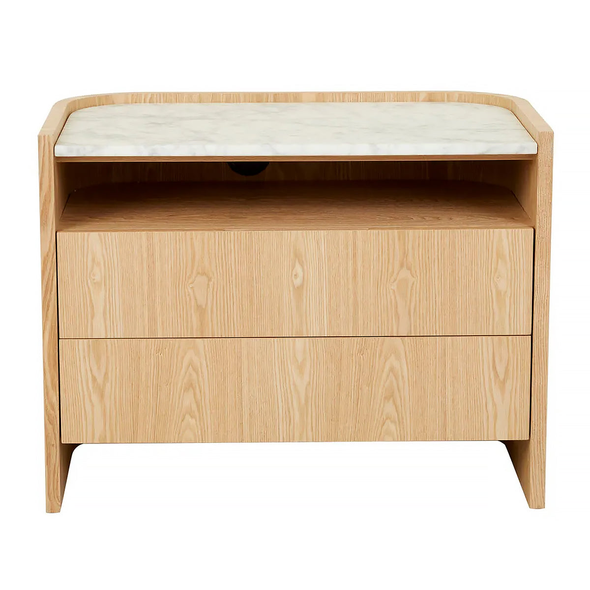 Elsie 2 Drawer Bedside Table