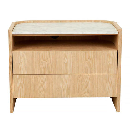 Elsie 2 Drawer Bedside Table