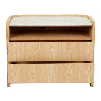 Elsie 2 Drawer Bedside Table