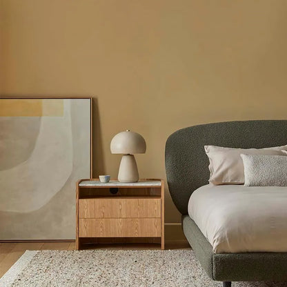 Elsie 2 Drawer Bedside Table