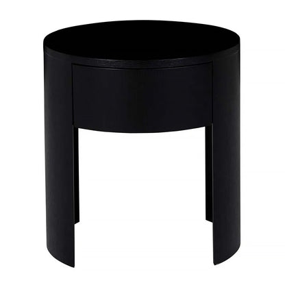 Oberon Crescent Bedside  Table