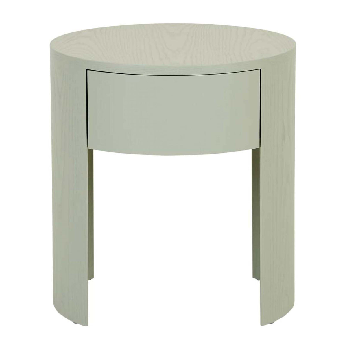 Oberon Crescent Bedside  Table