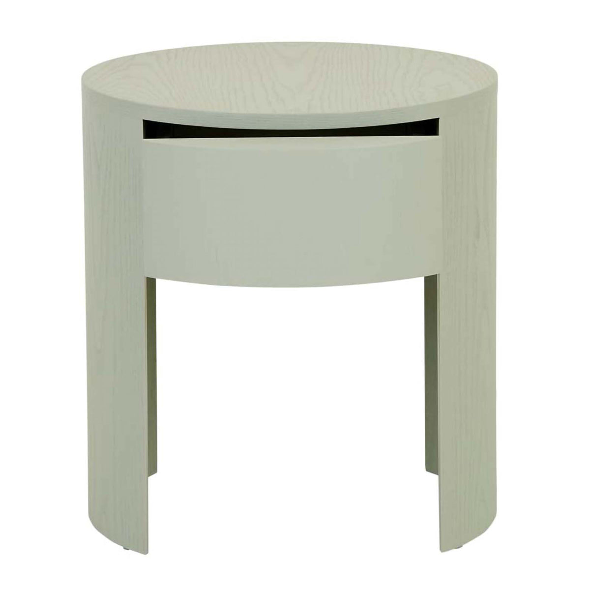 Oberon Crescent Bedside  Table