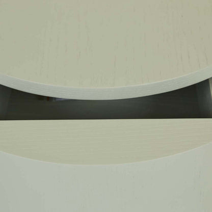 Oberon Crescent Bedside  Table