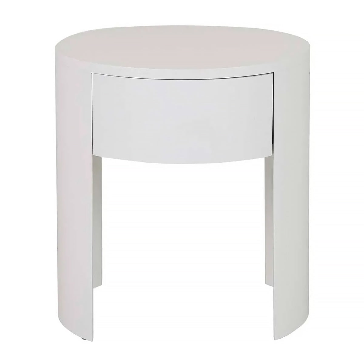 Oberon Crescent Bedside  Table