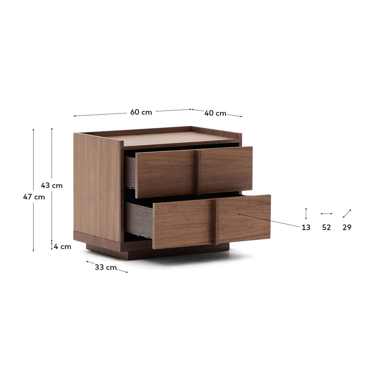 Onix Bedside Table
