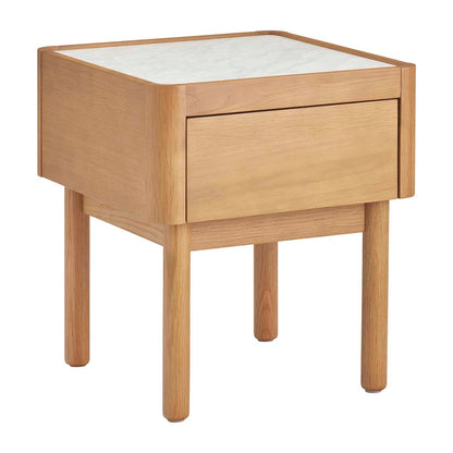 Norah Marble Bedside Table