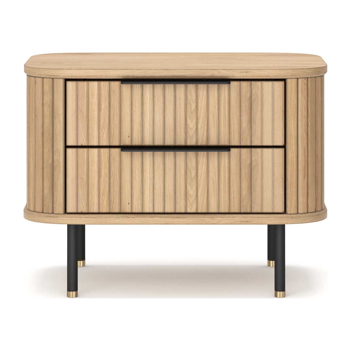 Rio Bedside Table (2 Drawer)