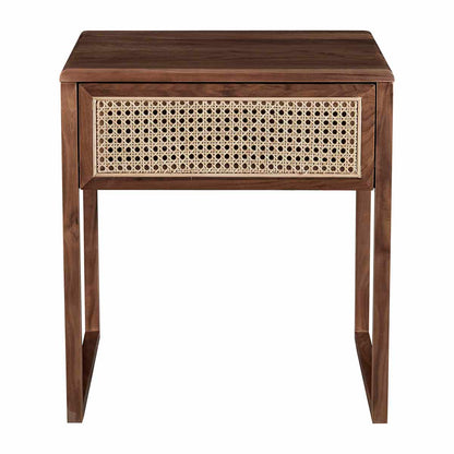 Avalon Rattan Bedside Table
