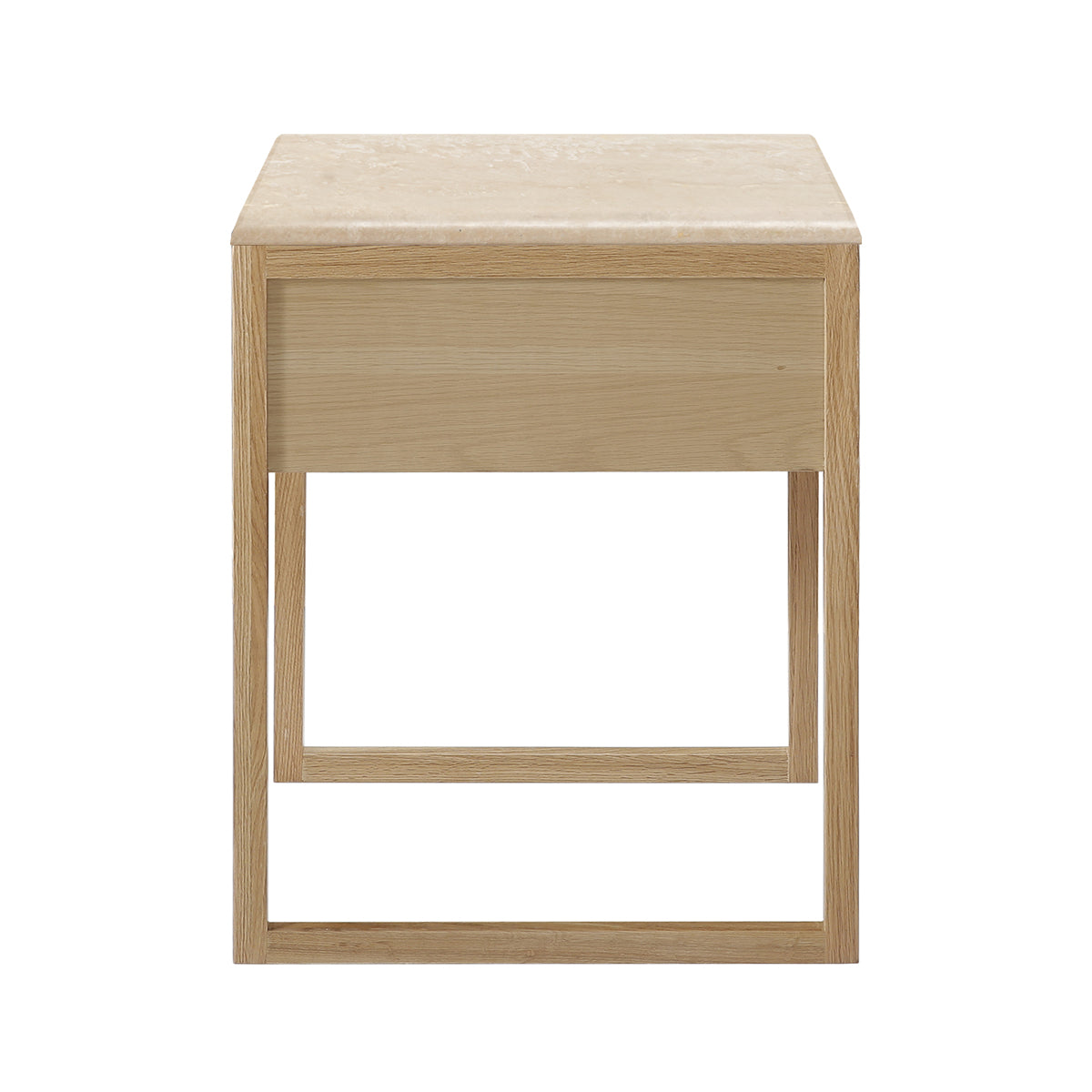 Avalon Travertine Bedside Table