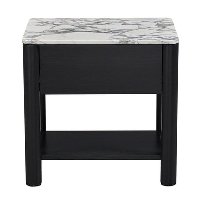 Camille Natural Stone Bedside Table