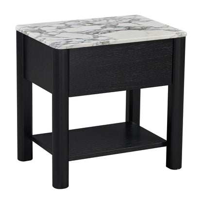 Camille Natural Stone Bedside Table