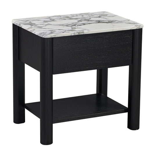 Camille Natural Stone Bedside Table