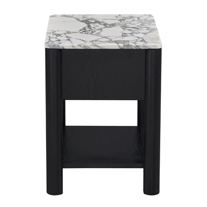 Camille Natural Stone Bedside Table