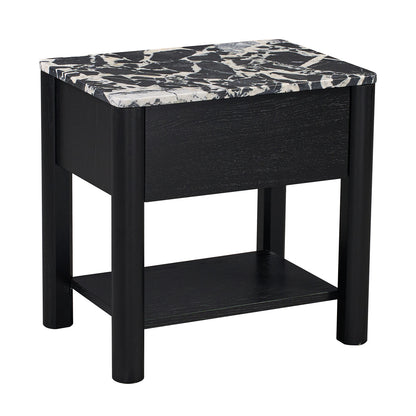 Camille Natural Stone Bedside Table