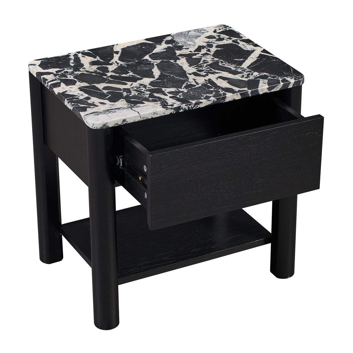 Camille Natural Stone Bedside Table