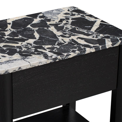 Camille Natural Stone Bedside Table