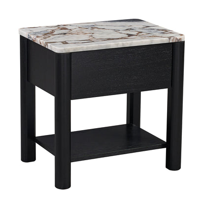 Camille Natural Stone Bedside Table