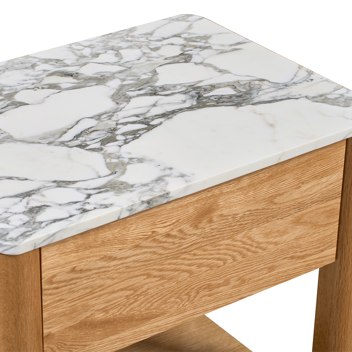 Camille Natural Stone Bedside Table