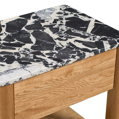 Camille Natural Stone Bedside Table