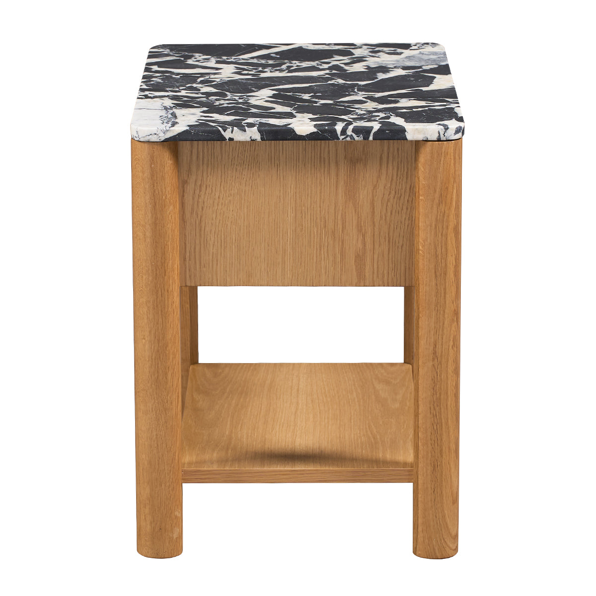 Camille Natural Stone Bedside Table