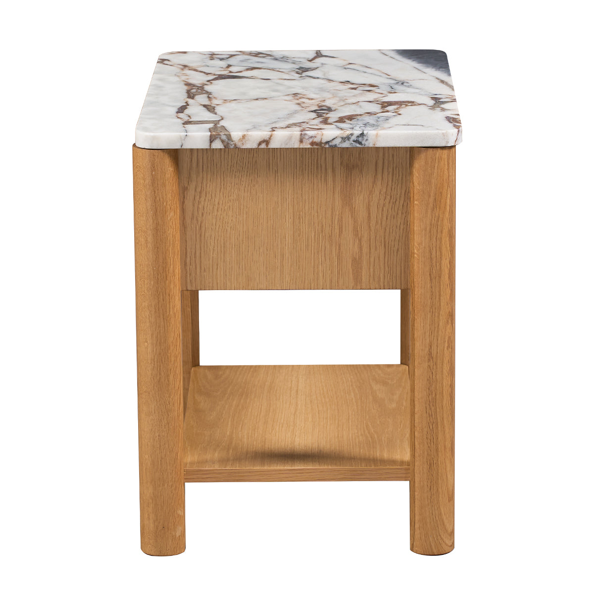 Camille Natural Stone Bedside Table