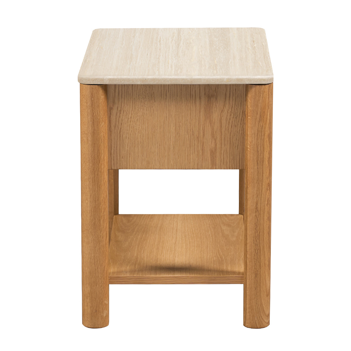 Camille Natural Stone Bedside Table