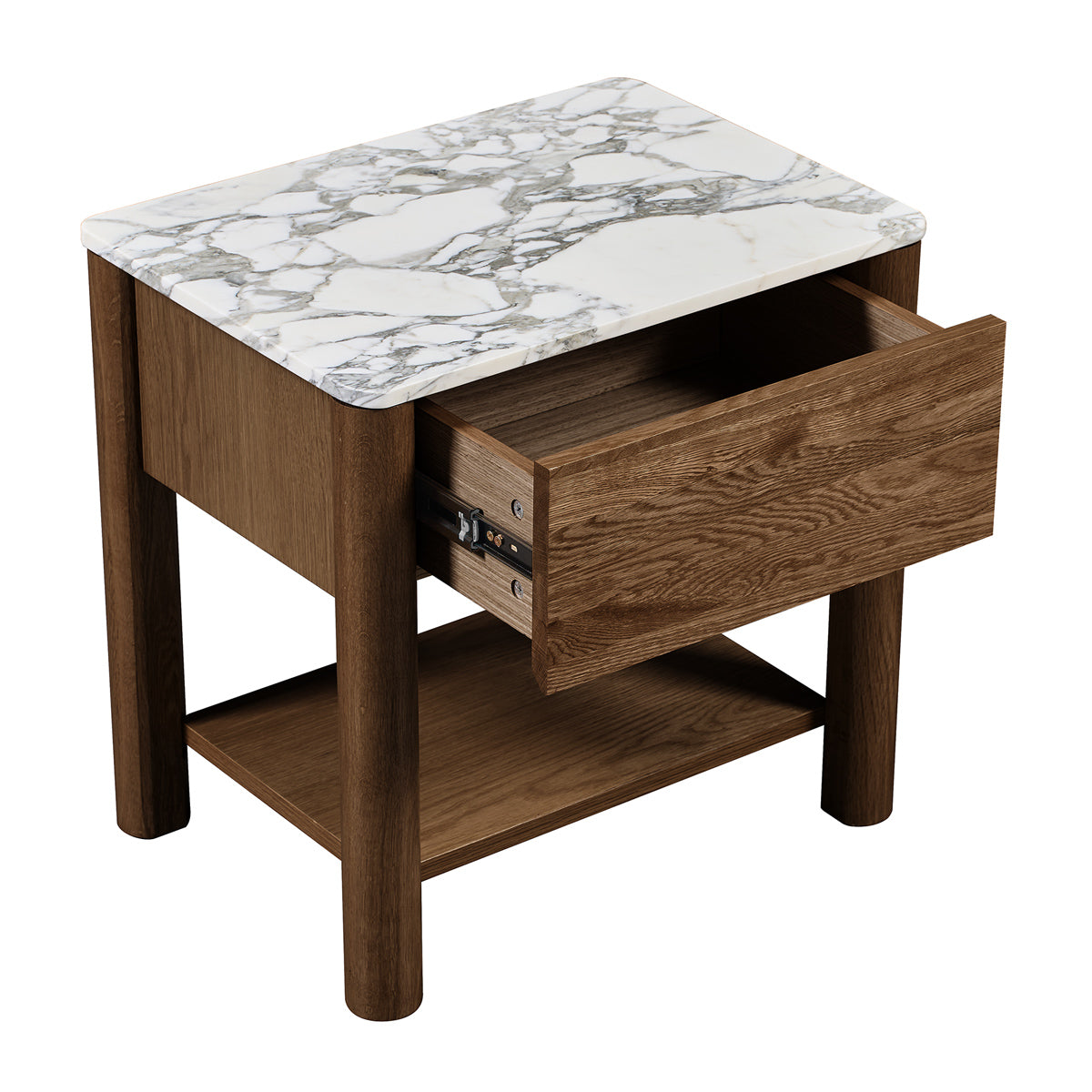Camille Natural Stone Bedside Table