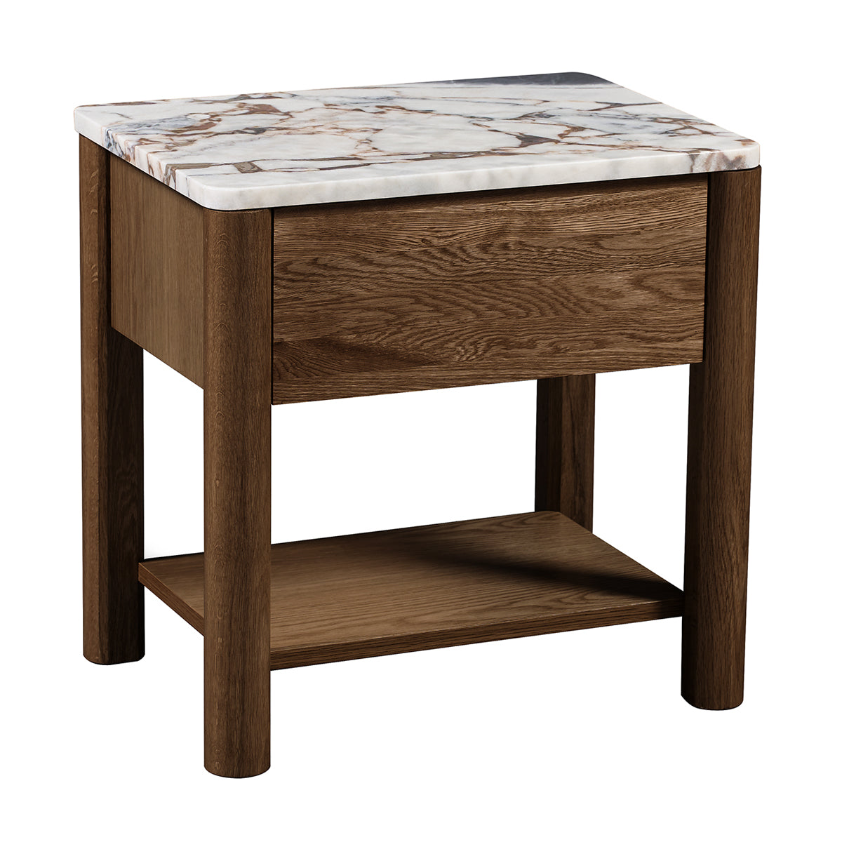 Camille Natural Stone Bedside Table