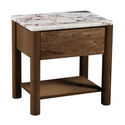 Camille Natural Stone Bedside Table