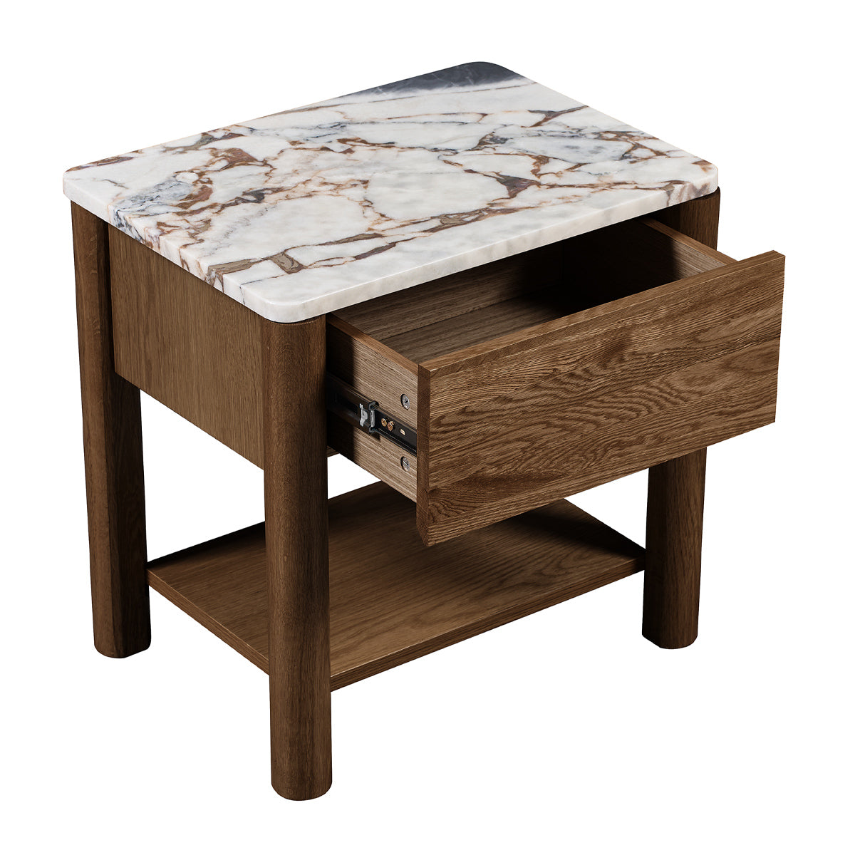 Camille Natural Stone Bedside Table