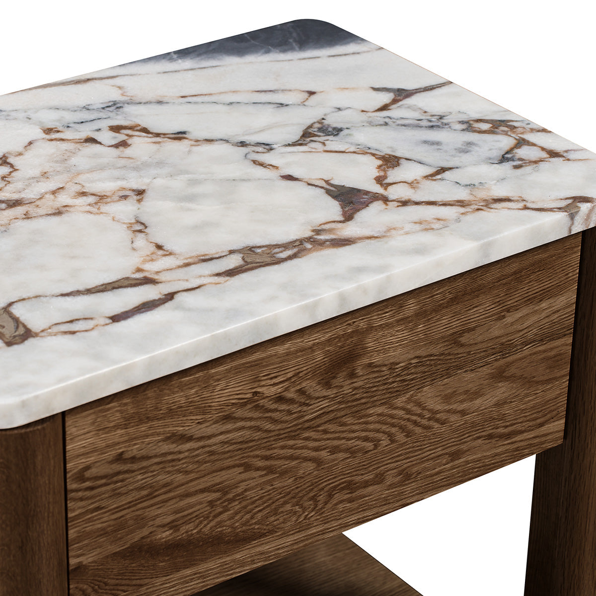 Camille Natural Stone Bedside Table