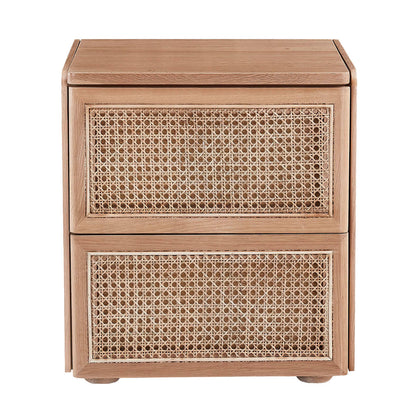 Delta Rattan Bedside Table