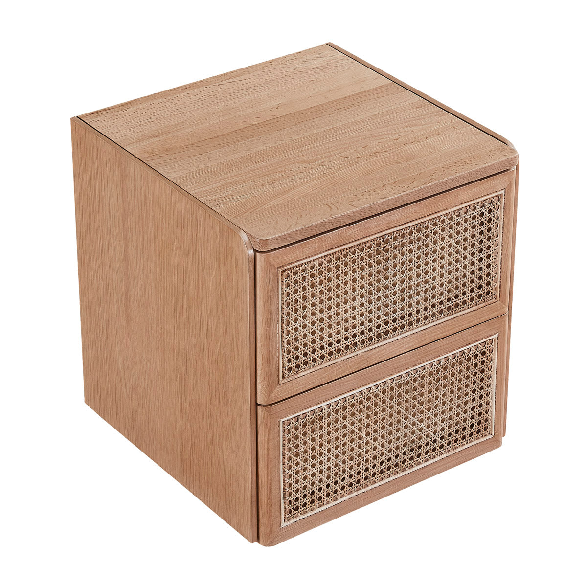Delta Rattan Bedside Table